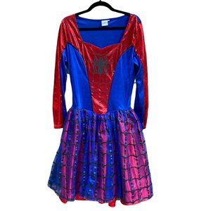 MARVEL Disneyland Paris Spiderman Costume Dress Size L
